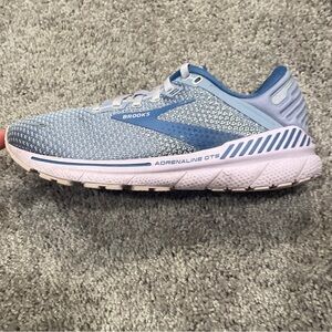 Brooks Adrenaline GTS 22 Shoe Size 8.5 Purple Blue Running Sneaker 1203531B589